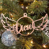 Kerstbal engel