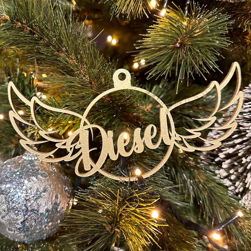 Kerstbal engel