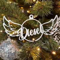 Kerstbal engel