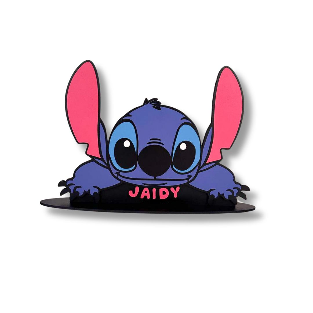 Stitch Decoratie met naam